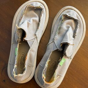 Toddler Boys size 12 Sanuk slip on shoes
